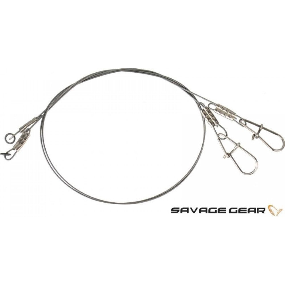 Savage Gear Single Strand Titanium Jerkbait Trace 2pcs | Order Online in Ireland Savage Gear Single Strand Titanium Jerkbait Trace 2pcs | Order Online in Ireland